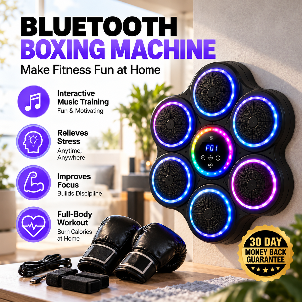 Bluetooth Boxing Machine