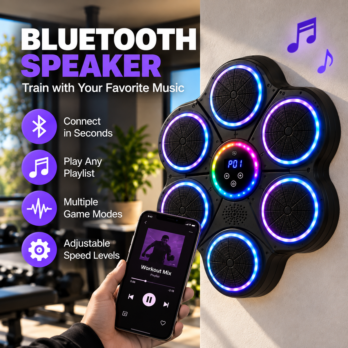 Bluetooth Boxing Machine